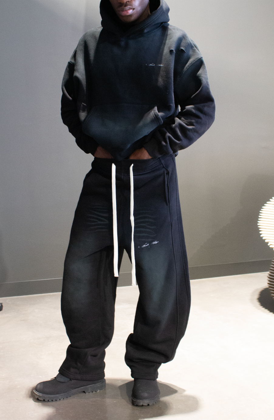 CURVED SWEATS - NIOR