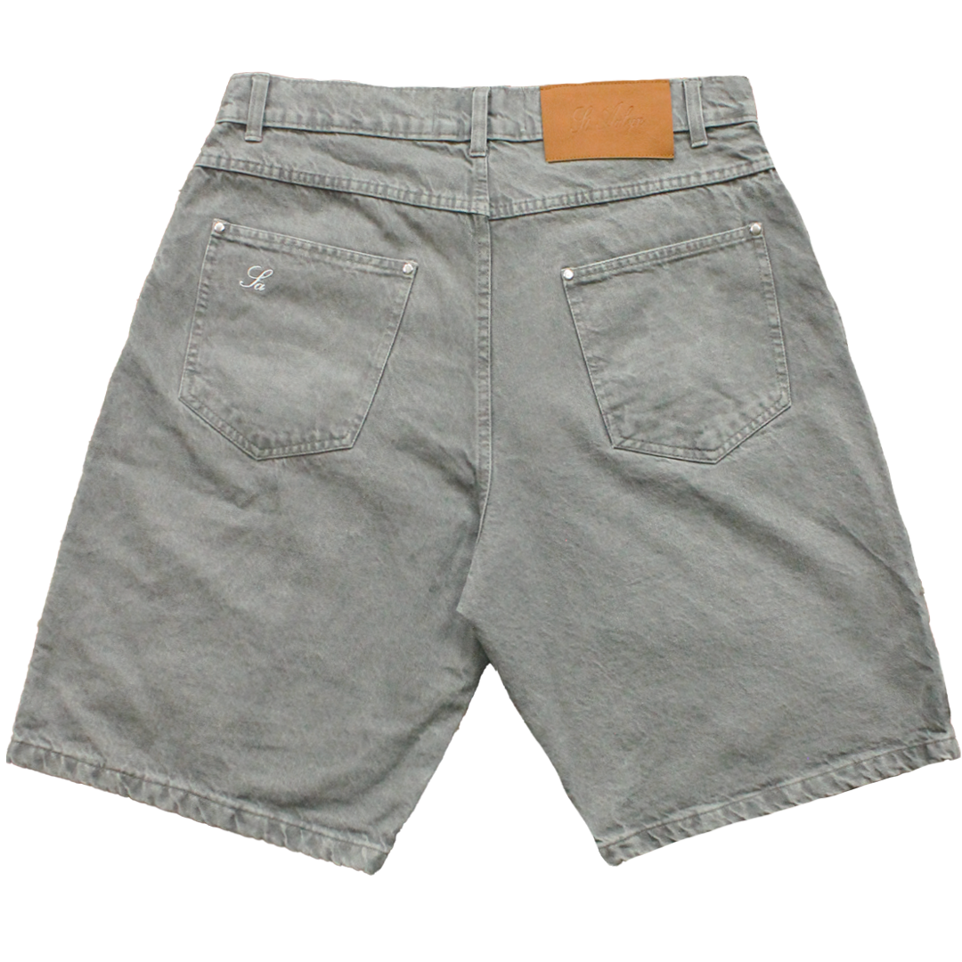 Signature Jorts - Washed grey