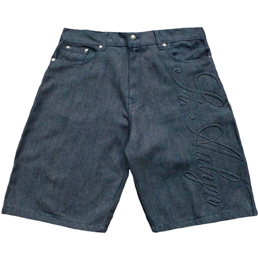 Signature Jorts - Raw Blue