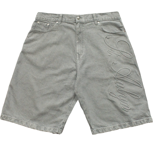 Signature Jorts - Washed grey