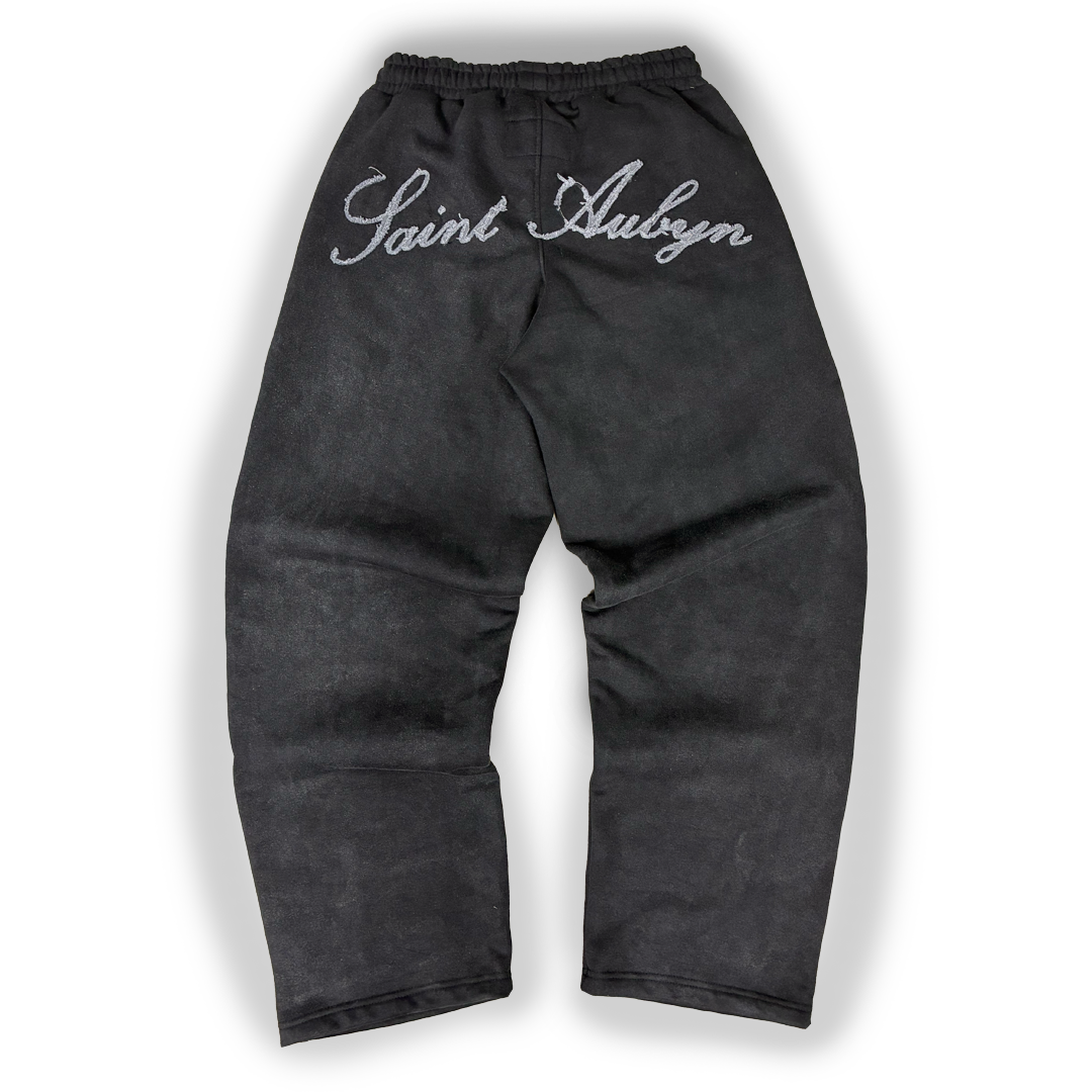 JET BLACK JOGGERS
