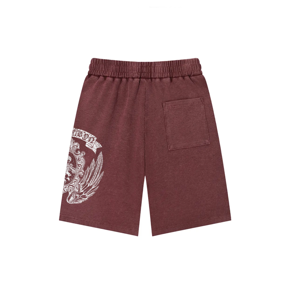 WINE WAFFLE SHORTS