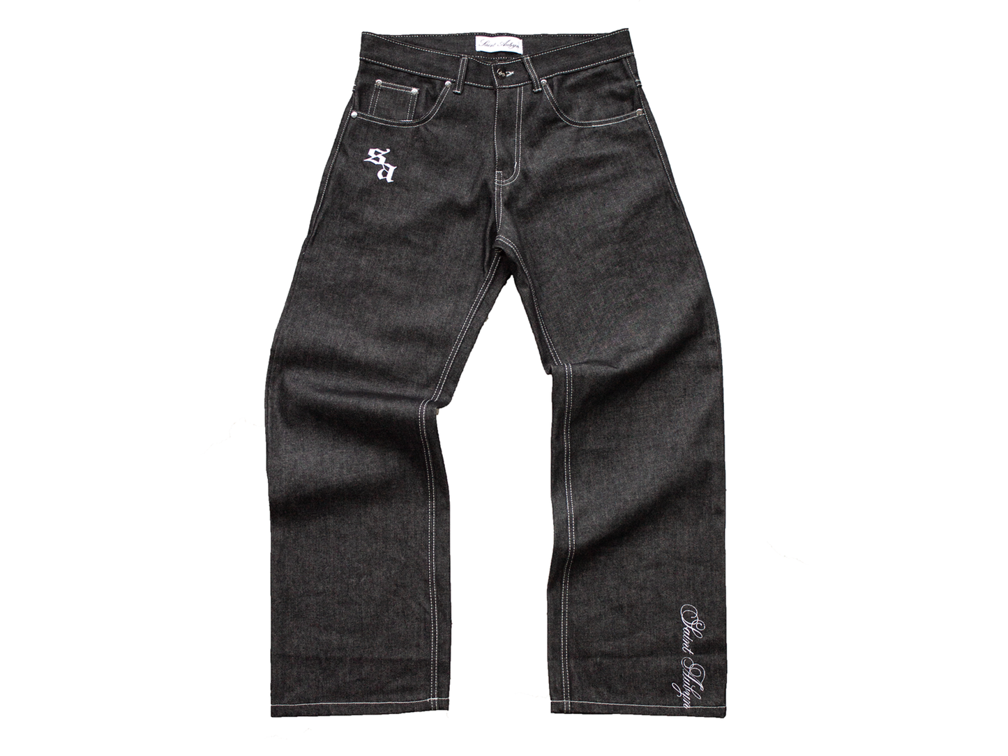 Double Pocket Denim - Black