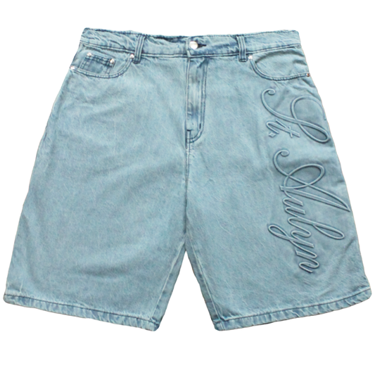 Signature Jorts - Washed Blue